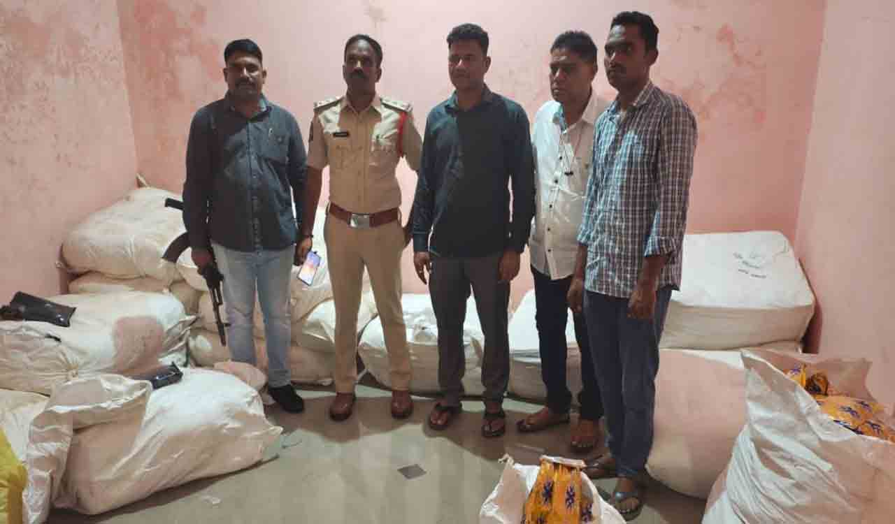Man from Maharashtra booked for smuggling gutka worth Rs 8 lakh in Asifabad