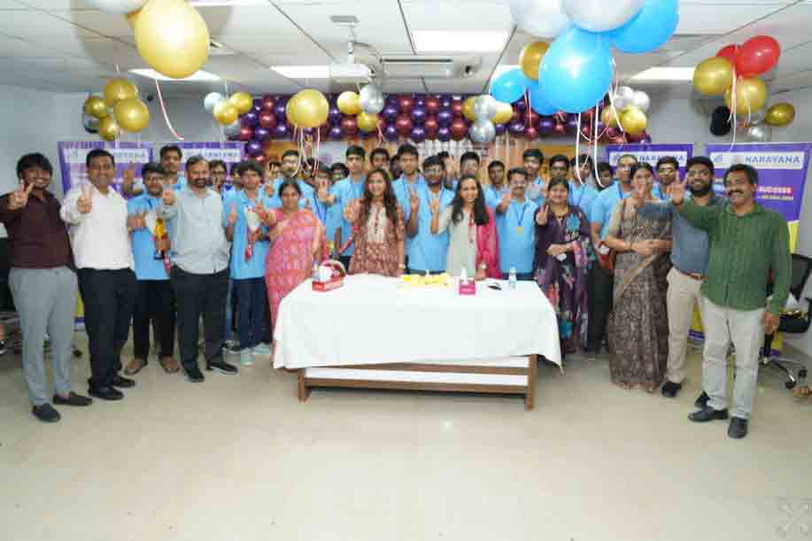 Ranks galore for Narayana in JEE Advanced