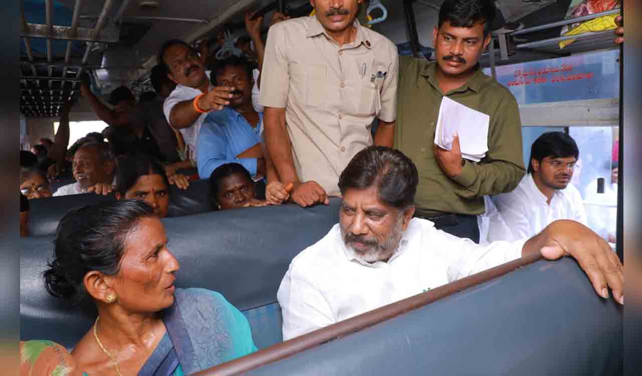 Govt. mulling to engage women SHGs to run hire buses in TSRTC