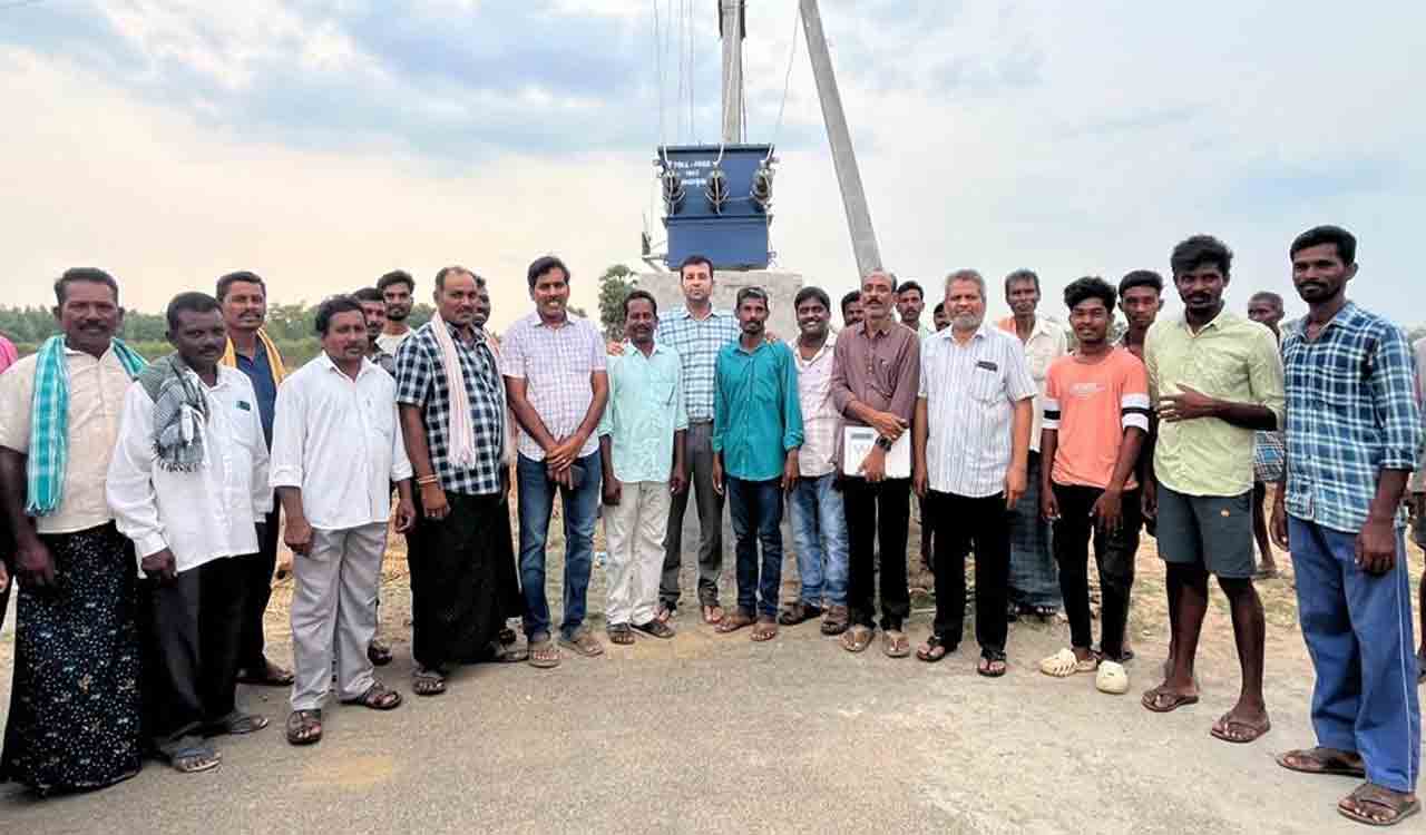 ITDA initiative helps 117 farmers to get electricity supply