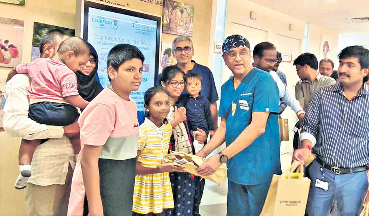 KIMS Sunshine holds awareness on clubfoot