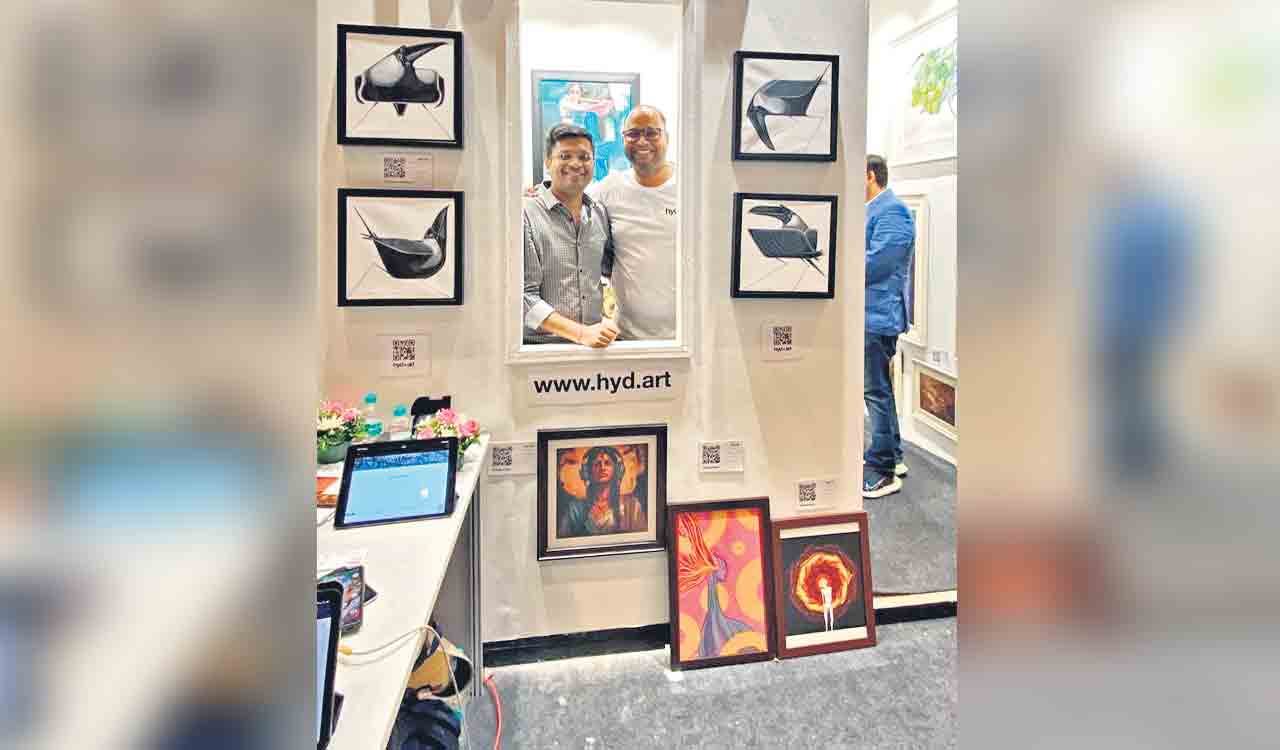 Democratising Hyderabad art scene along digital path