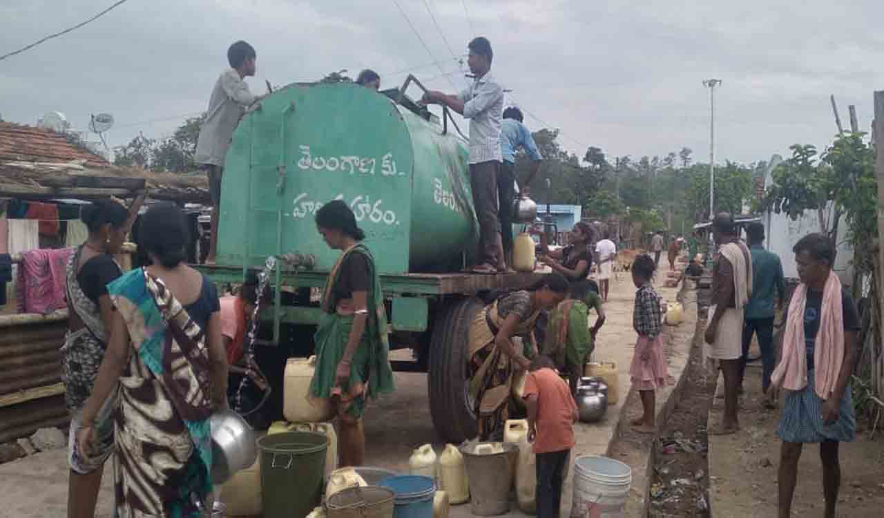 Drinking Water Crisis Of Interior Village In Adilabad Addressed 