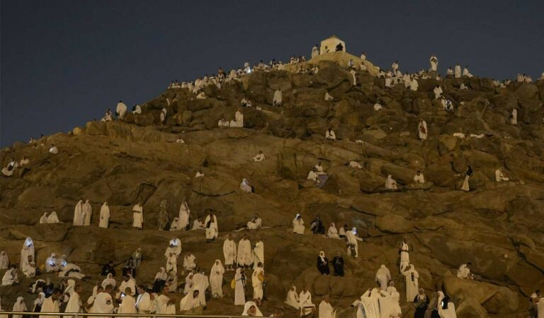 Haj Mount Arafat