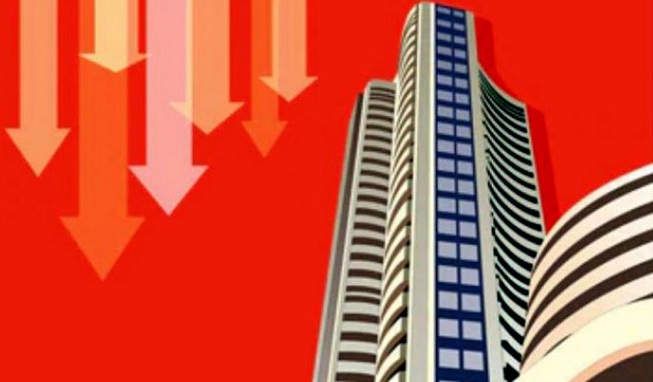 Sensex, Nifty open down 2% on counting day