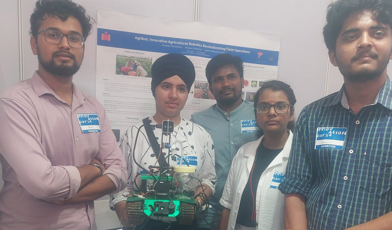 Hyderabad: Agribot developed by IITians to make life easy for horticulture farmers