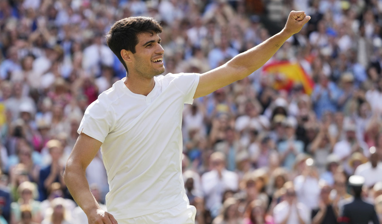 Young champ Alcaraz’s aim is “to sit at the same table as the big guys”