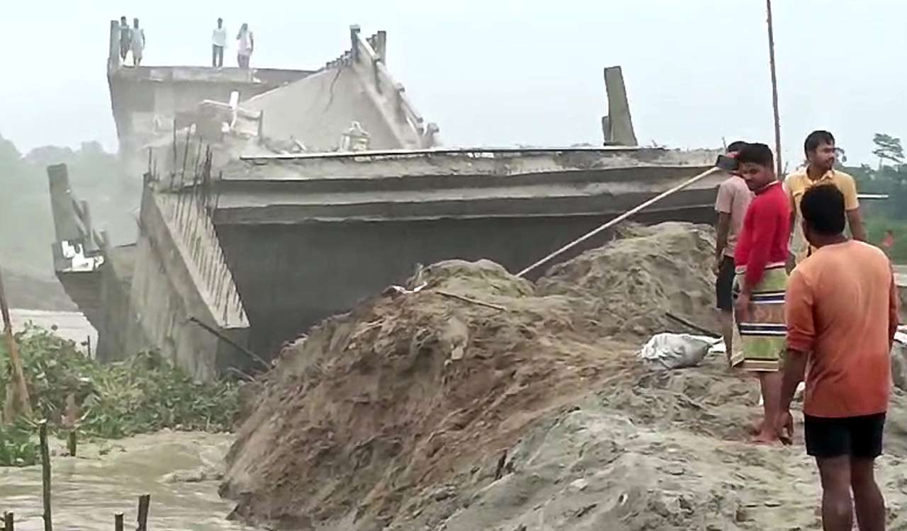 Another bridge collapses in Bihar, 10th incident in over two weeks