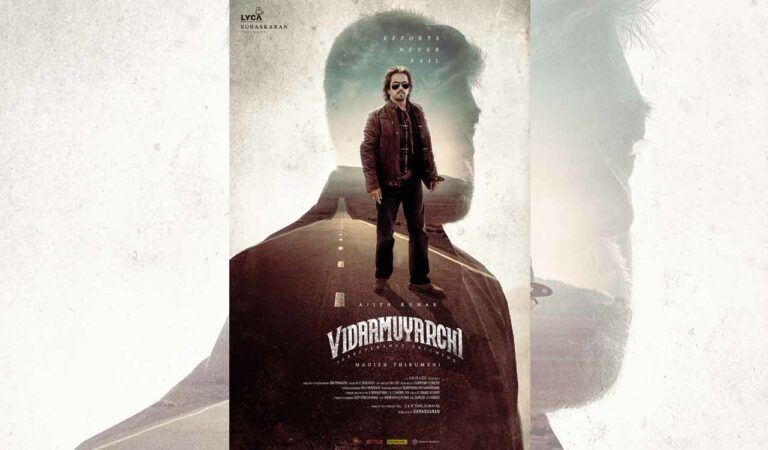 Arjun, a versatile actor who has left his mark on the southern film industry with his diverse roles, is all set to captivate audiences once again in ‘Vidamuyarchi’.