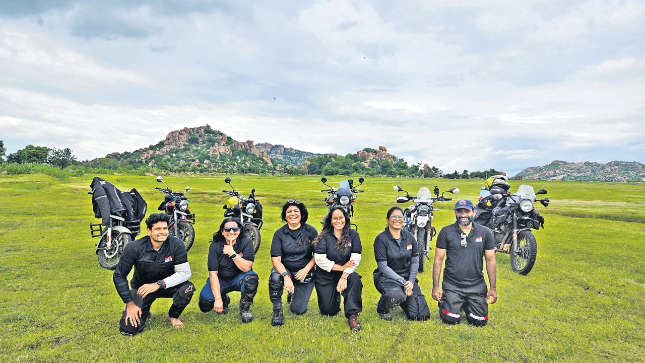 Women bikers from Hyderabad redefine boundaries