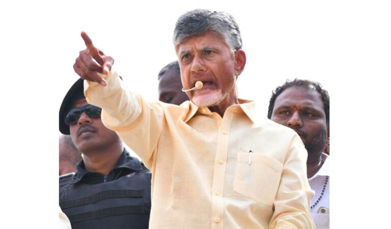 YSRCP looted AP's lands, mines and minerals: CM Chandrababu Naidu