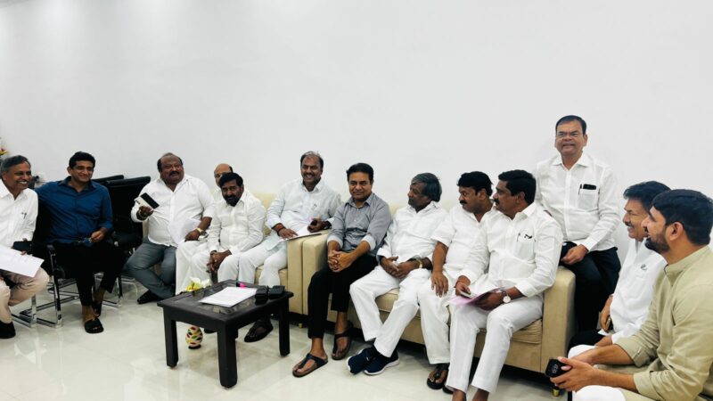 Gadwal MLA Bandla Krishna Mohan Reddy, who had joined the ruling party recently, chose to return to the Bharat Rashtra Samithi (BRS) again.
