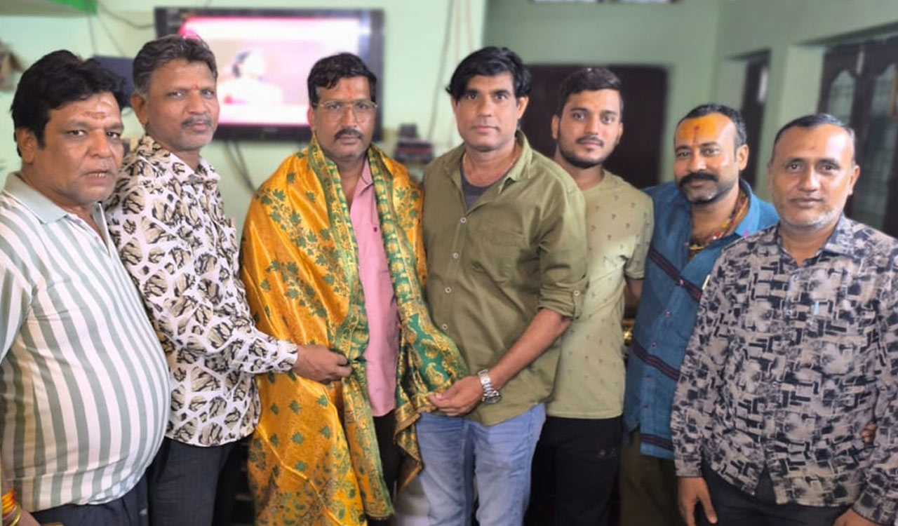 Bhagirath Pandey elected as Warangal Marwadi Samaj president