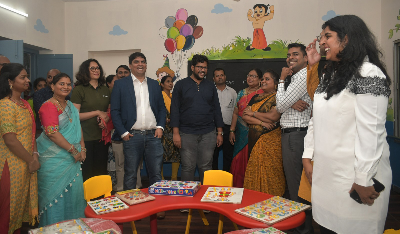 Nirmaan and BOSCH revitalise 18 ‘Bhavita Bhavans’ in Hyderabad