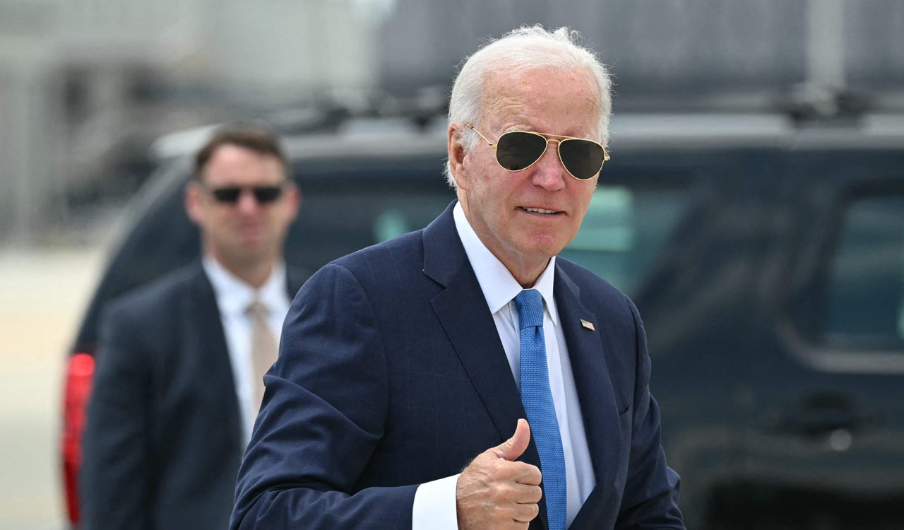 Biden back in White House, to address nation-Telangana Today