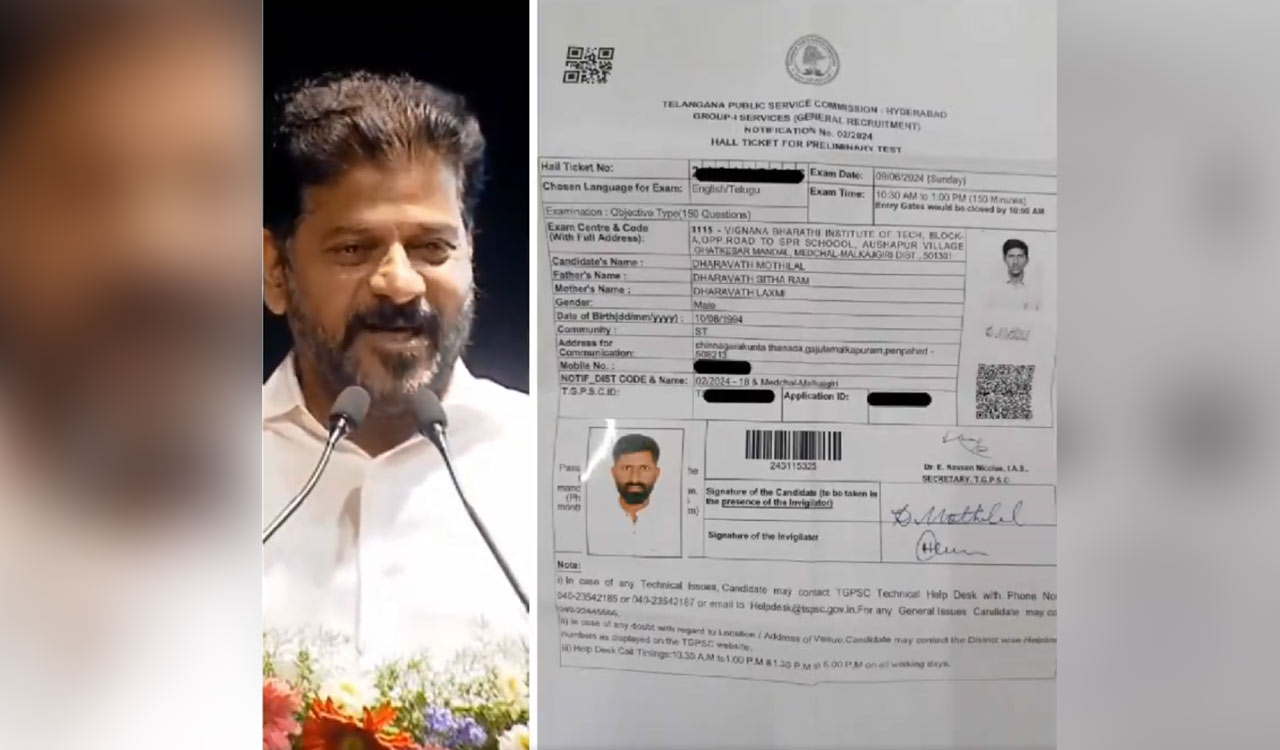CM Revanth Reddy’s lies on protest by unemployed youth exposed