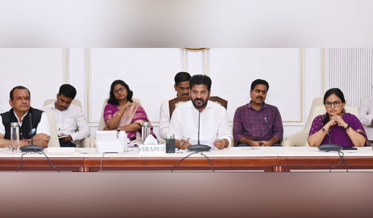 CM Revanth expresses displeasure over performance of Collectors