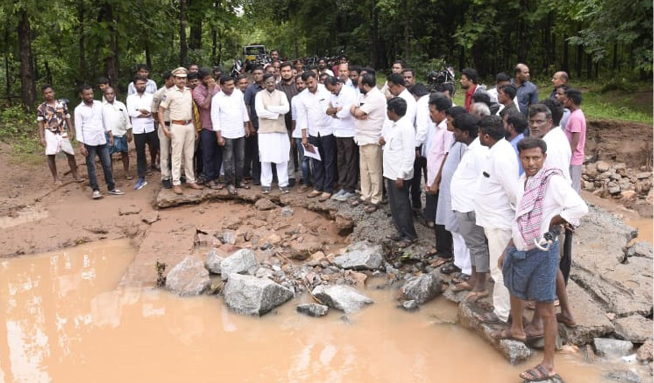 Chennur MLA instructs officials to take steps for road repair