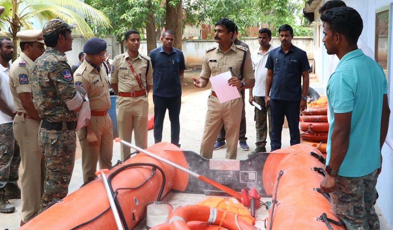 DDRF team ready to tackle flood situations: SP Rohith Raju