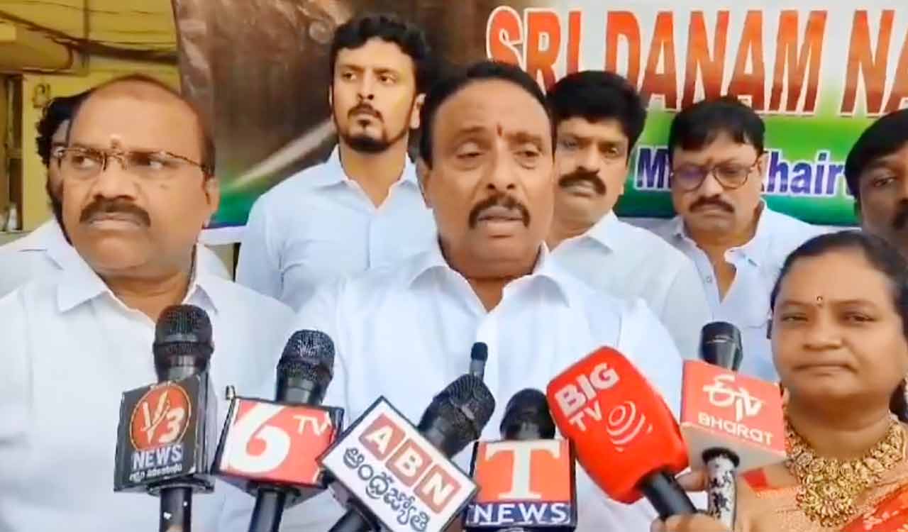 Danam Nagender says BRSLP would be merged with Congress