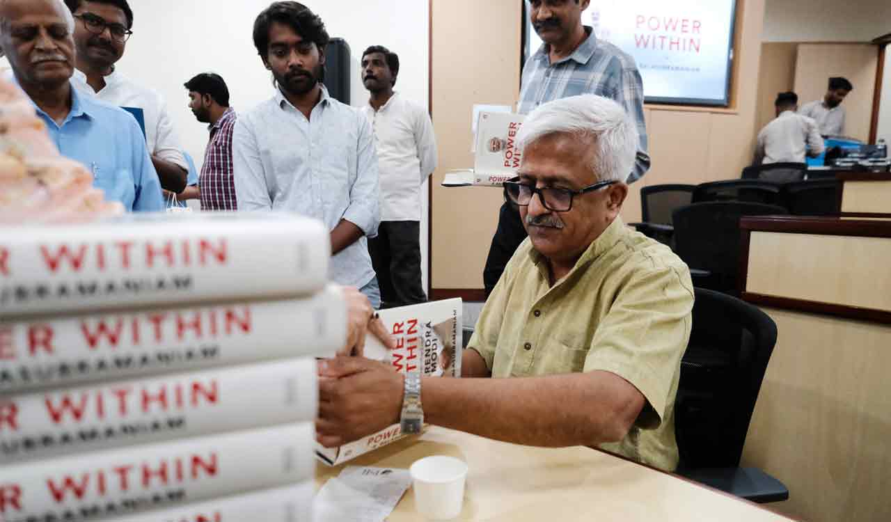 Development Scholar Dr. Ramaswami Balasubramaniam Launches Book in Hyderabad