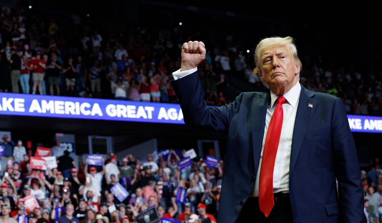 Donald Trump slams critics, says he “took a bullet for democracy” 