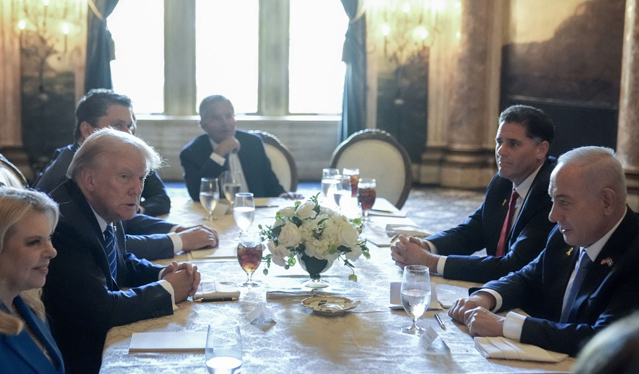 Trump meets Netanyahu, vows to bring peace to West Asia if re-elected