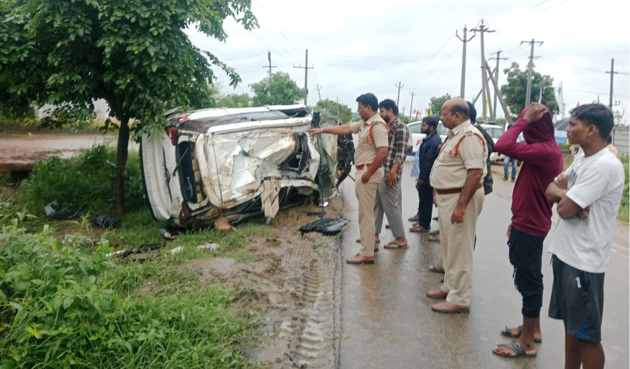 Four killed in separate accidents in Medak