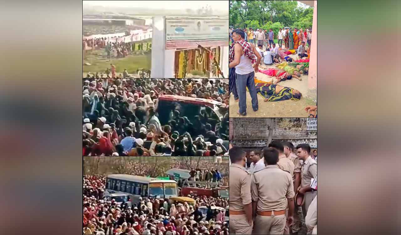 Self-styled Godman Bhole Baba blames ‘anti-social elements’ for deadly Hathras stampede