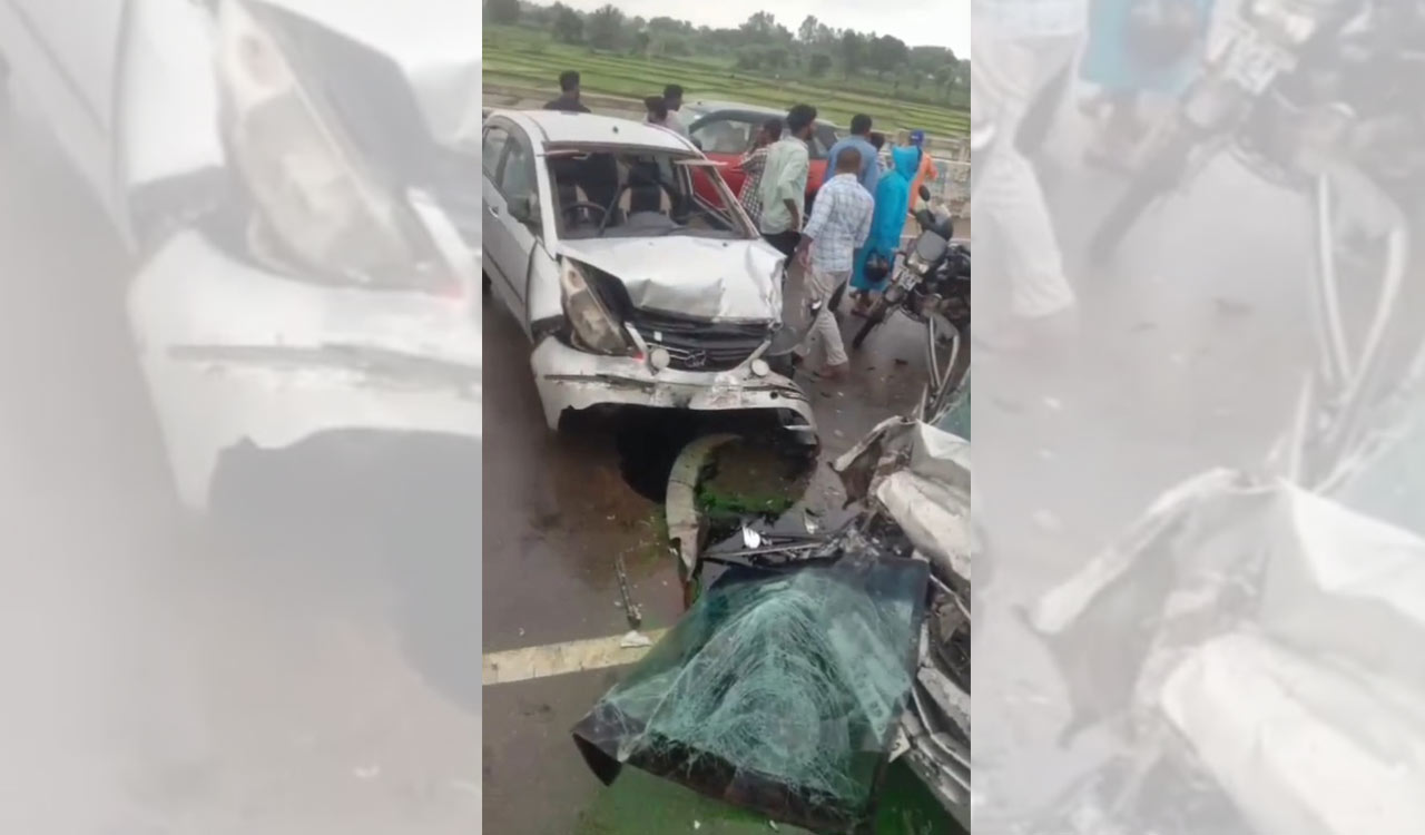 Horse killed, six injured after speeding car hits them in Medak