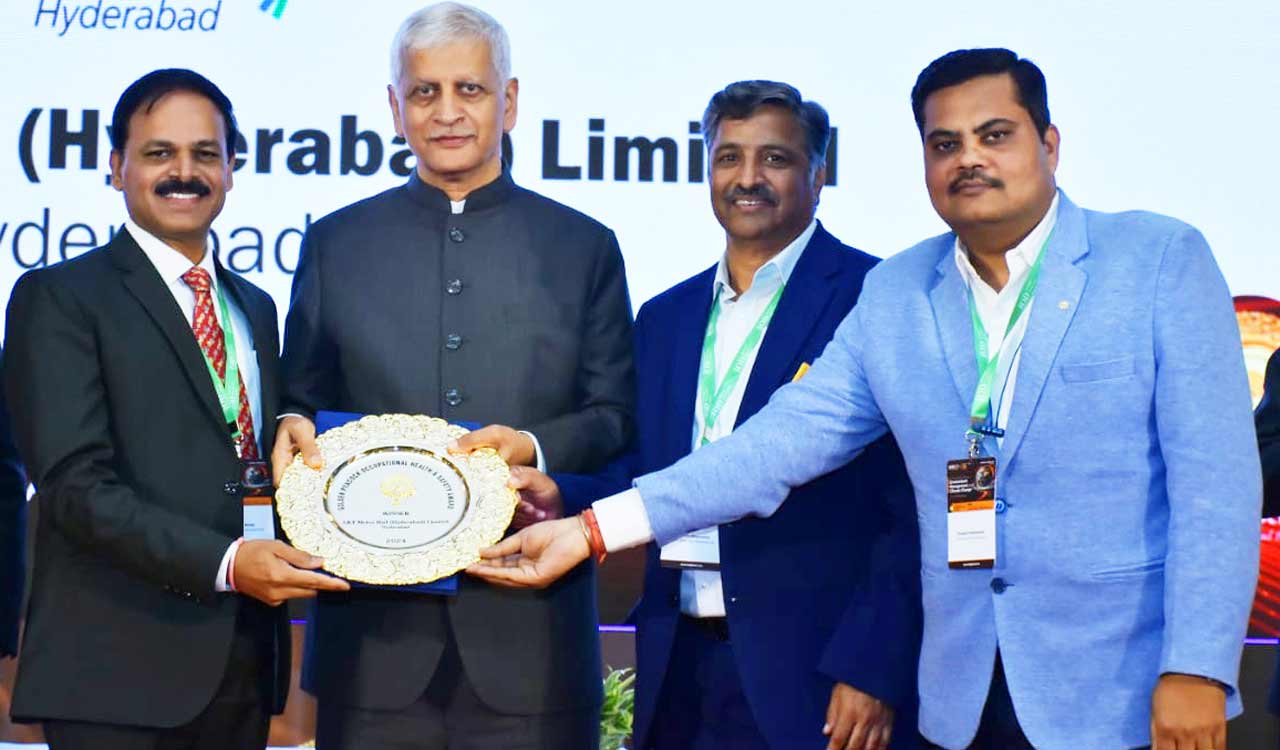 Hyderabad Metro wins Golden Peacock Award