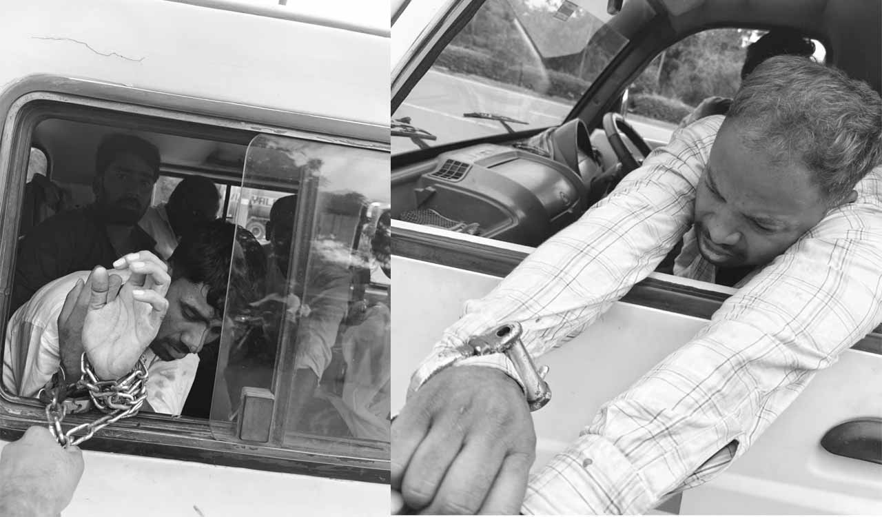 Hyderabad: Police fire in air after robbers attack at ORR Abdullapurmet