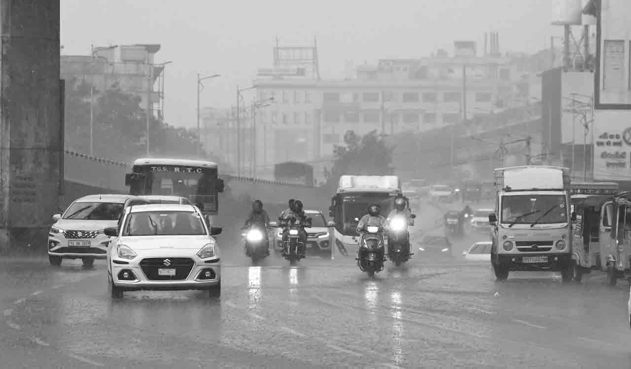 Hyderabad cools down after night showers; isolated rainfall forecasted across Telangana