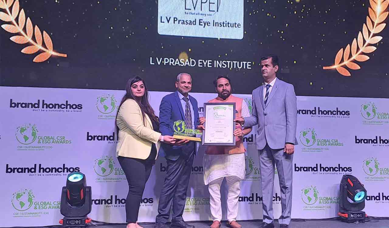 Hyderabad’s LVPEI wins ‘Top 10 Best NGOs’ at Global CSR & ESG awards ...