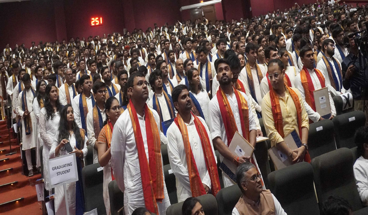 Record 32 PhDs awarded at convocation of IIIT Hyderabad