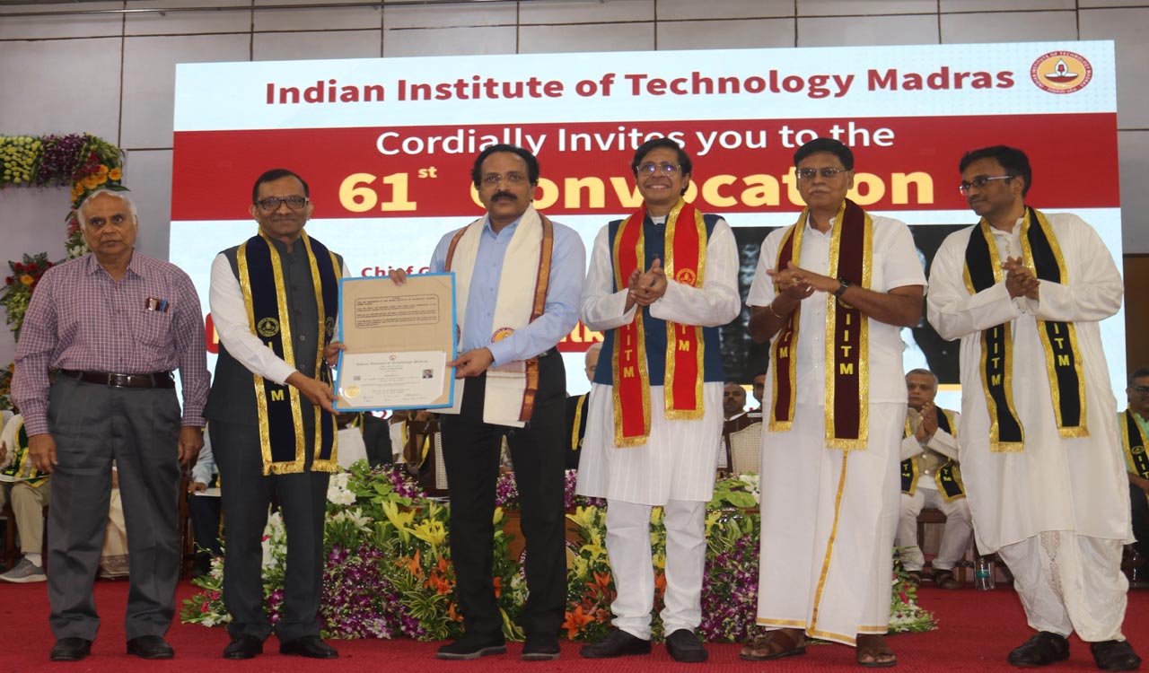 ISRO Chairman Somnath gets PhD in Engineering from IIT Madras