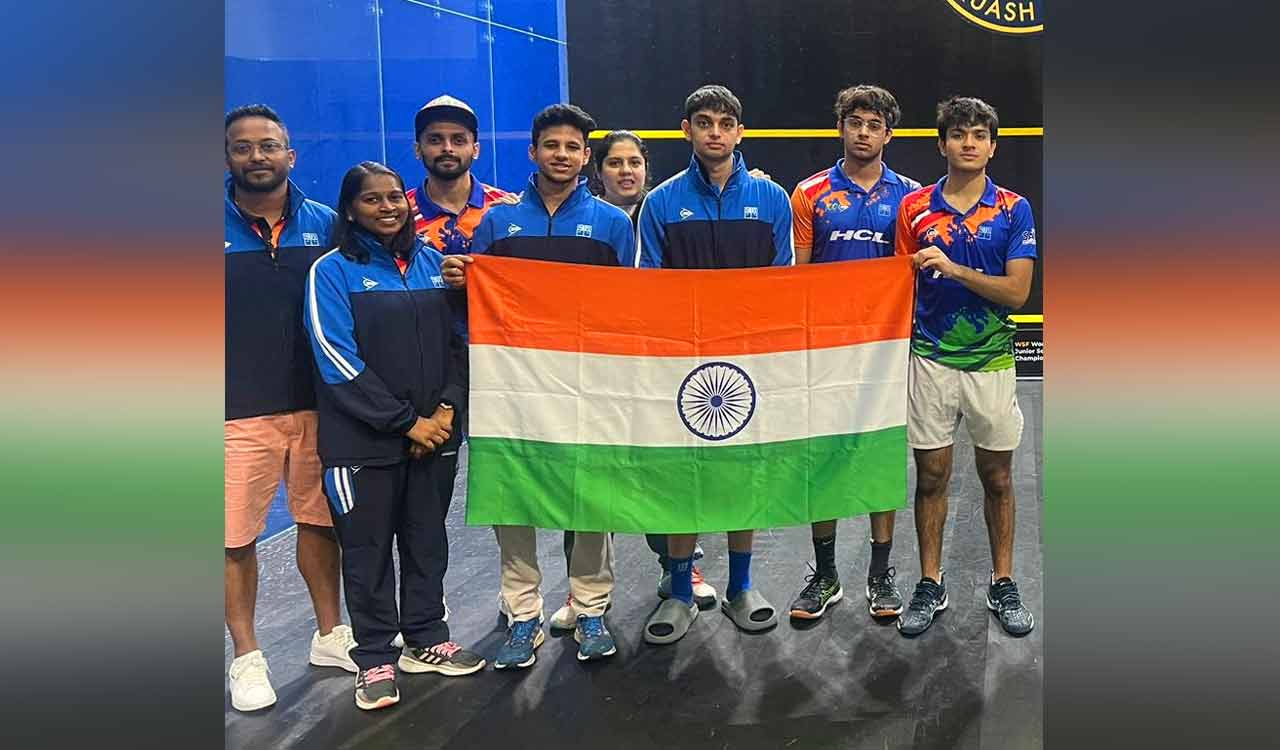 India boys sixth, girls seventh in World Junior Squash team events