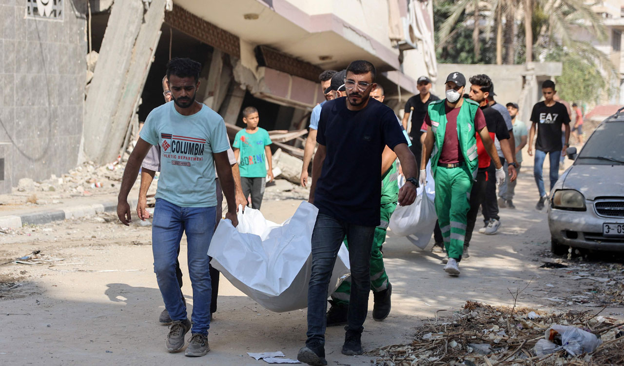 60 bodies of Palestinians found after Israeli operation in Gaza City