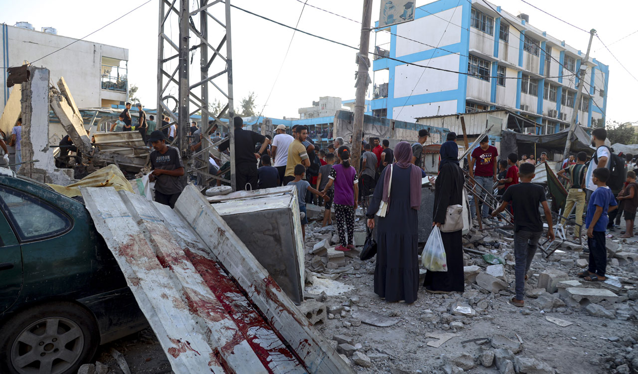 Israeli air strike on Gaza school kills 16, IDF says it attacked ‘terrorists hideout’