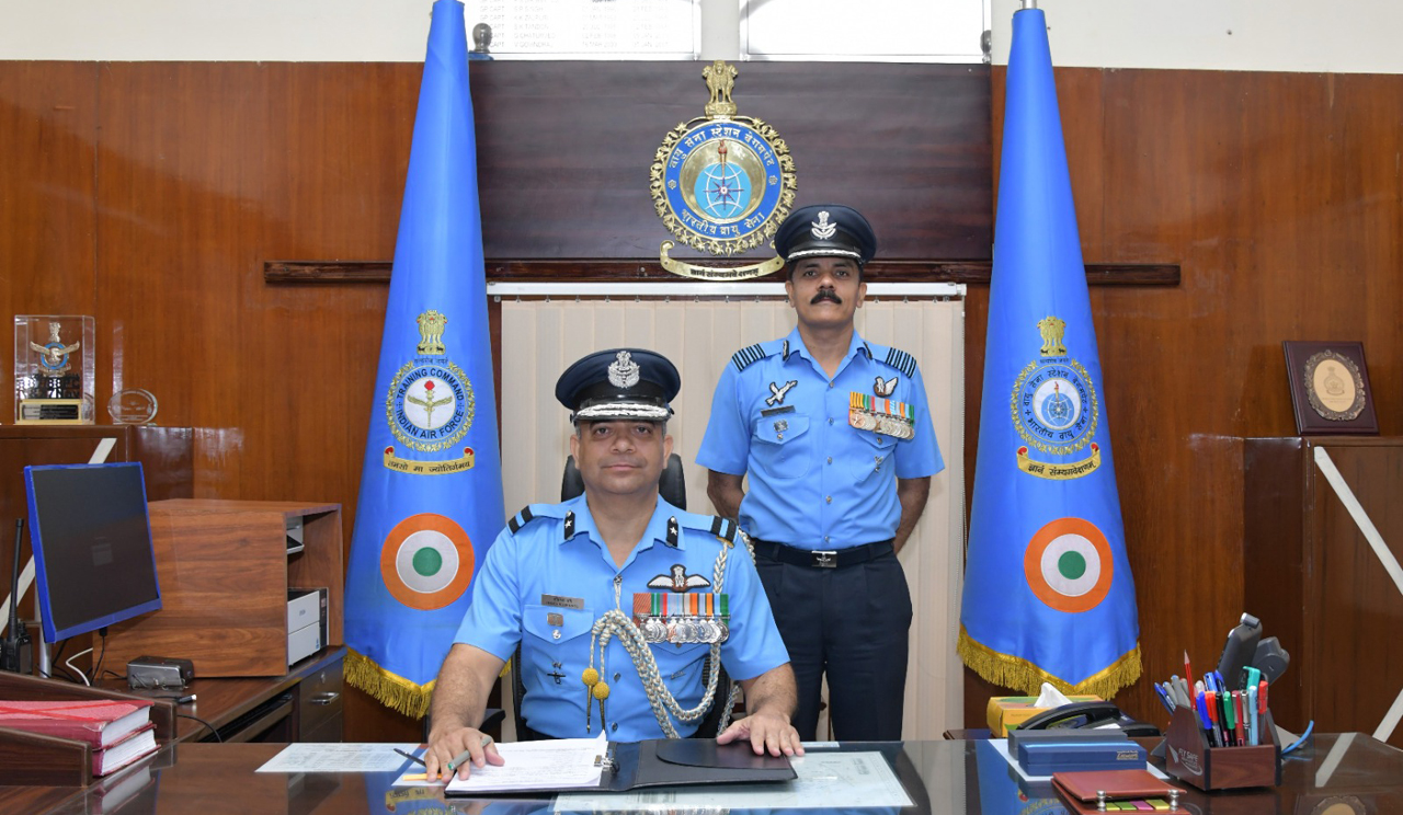 Air Commodore Jagannath takes over Command of AFA Begumpet