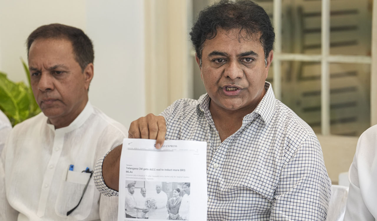 BRS plans to knock on SC doors against Congress over defections