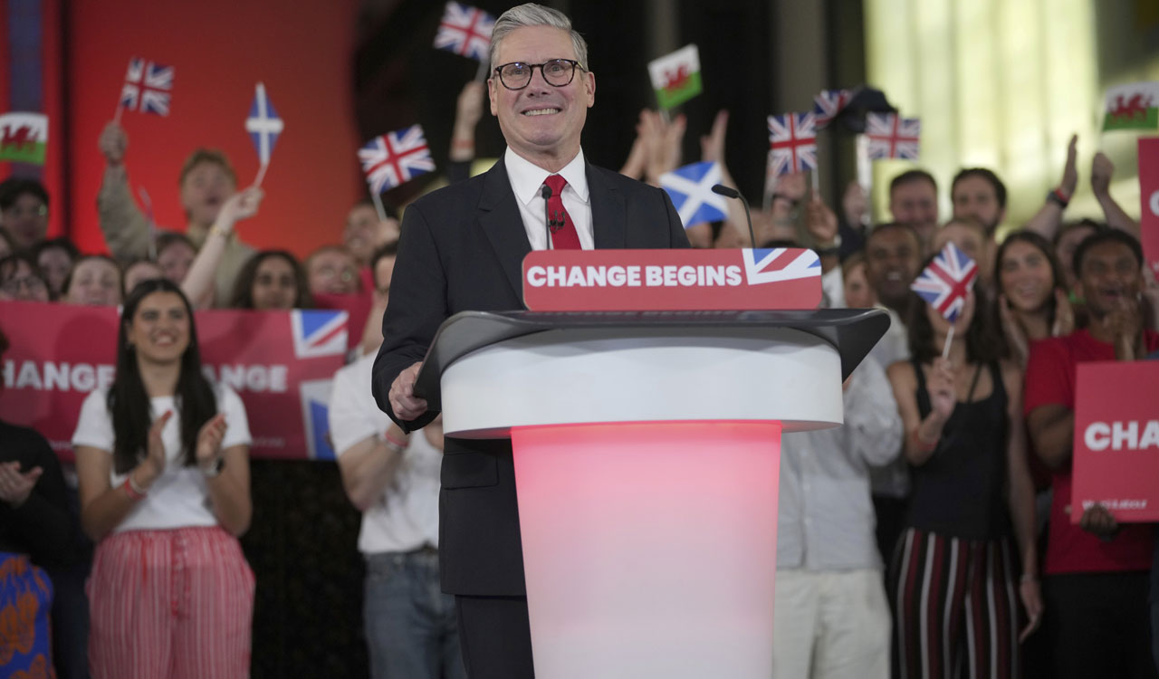 The Work Of Change Begins Today, Says Labour Party Leader Keir Starmer ...