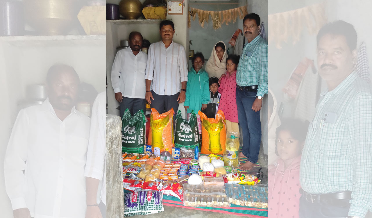 Little Soldiers Foundation extends support to widow of farmer in Medak