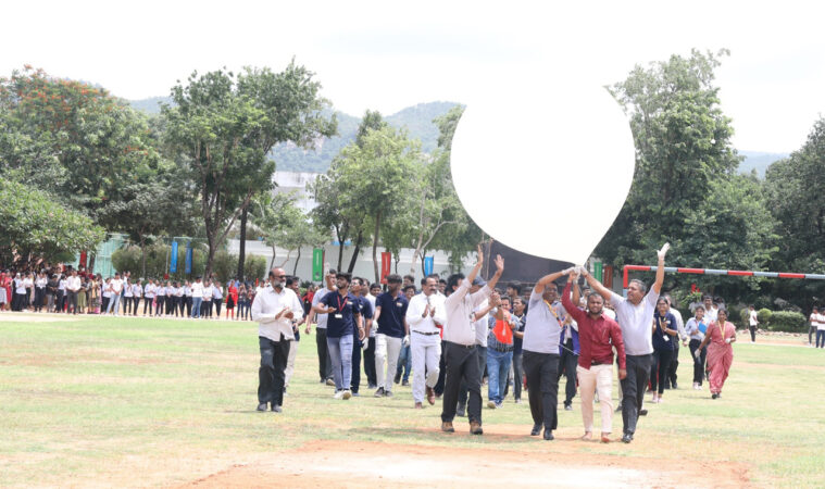 Mohan Babu University launches High-Altitude Balloon Satellite in collaboration with NARL