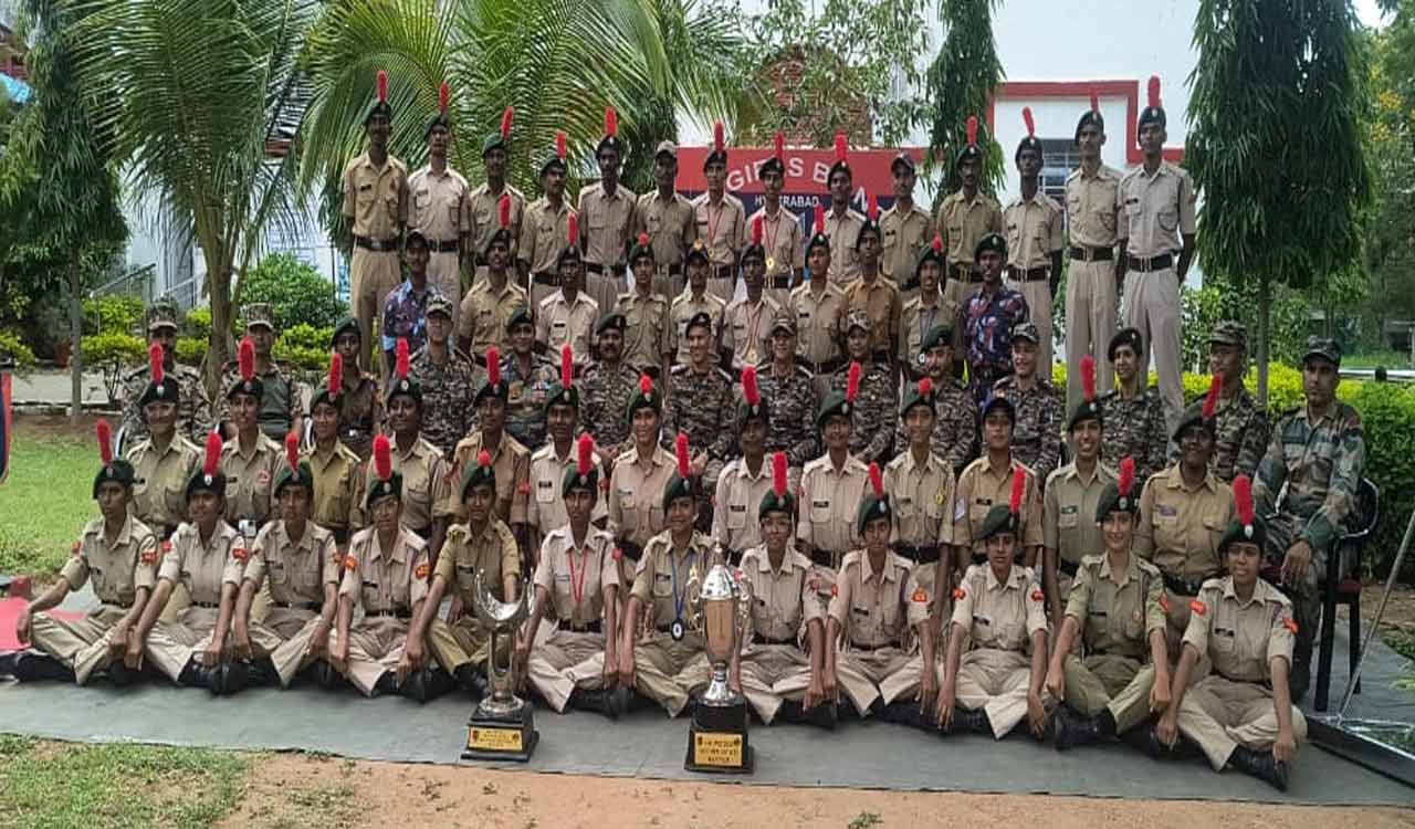 NCC Group Hyderabad felicitates 51 cadets for winning Inter Group Competition
