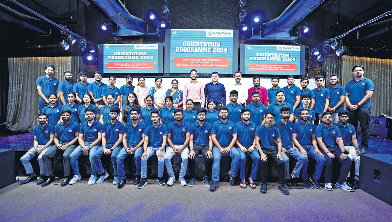 Narayana Educational Institutions hires 180 trainees from IITs and NITs