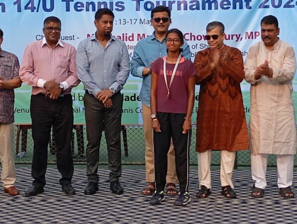 Pallavi International School sudent Sanvi Reddy shines in ATF under 14 tourney in Bangladesh