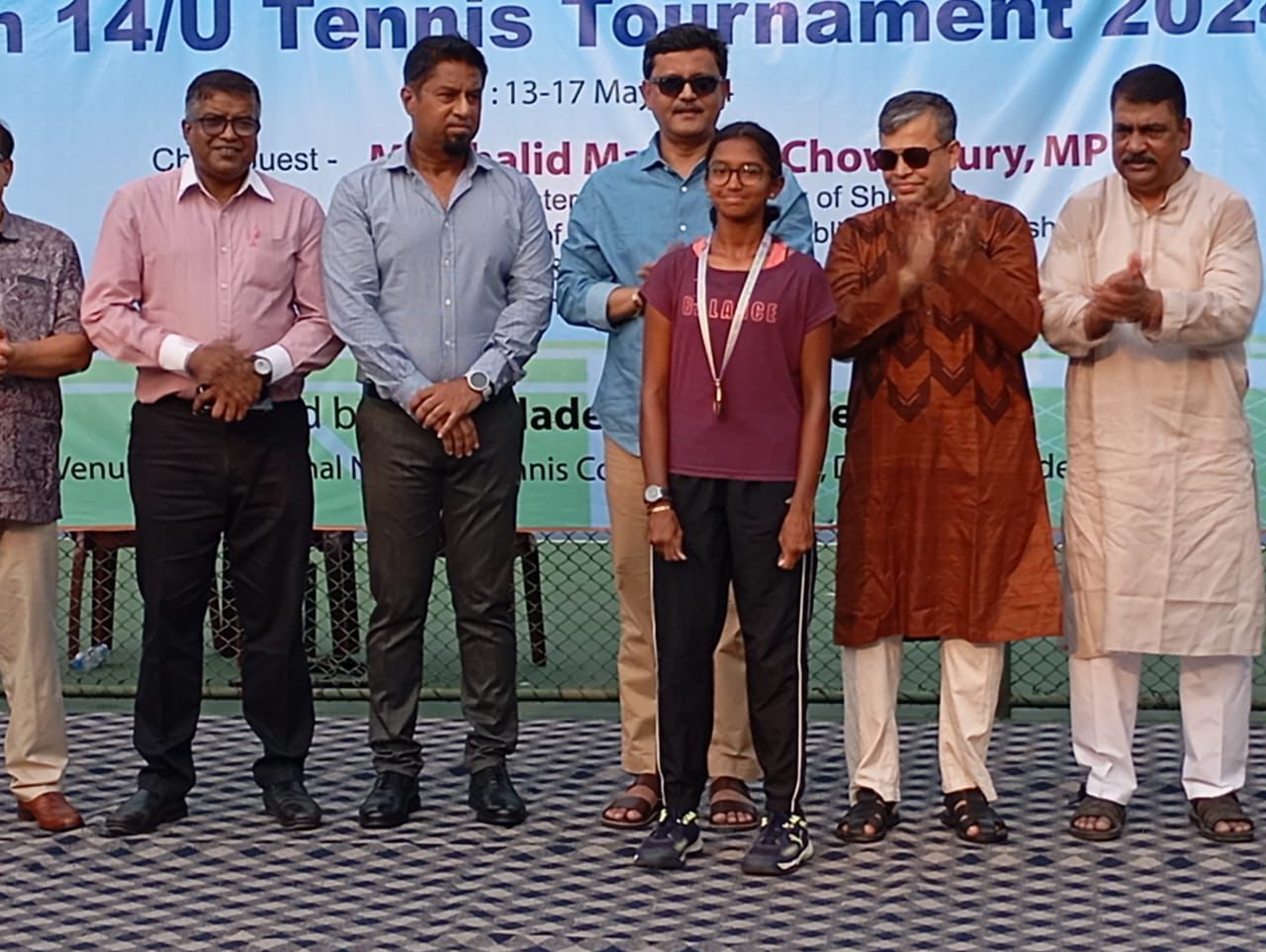 Pallavi International School student Sanvi Reddy shines in ATF under-14 tourney in Bangladesh