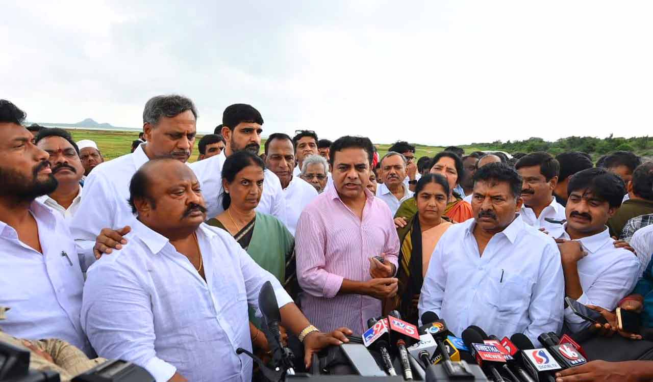 Pumping from Kaleshwaram delayed due to political vendetta: KTR