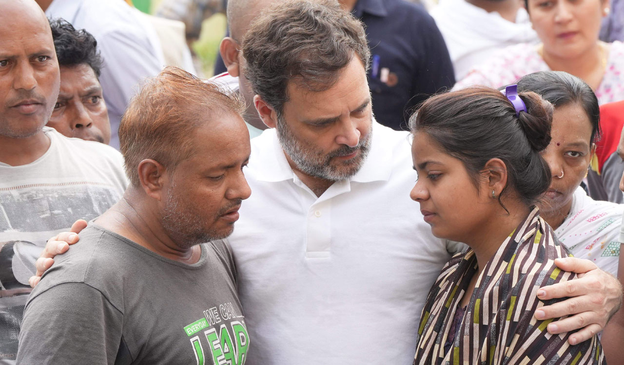 Administration Made Lapses Says Rahul Gandhi On Hathras Stampede